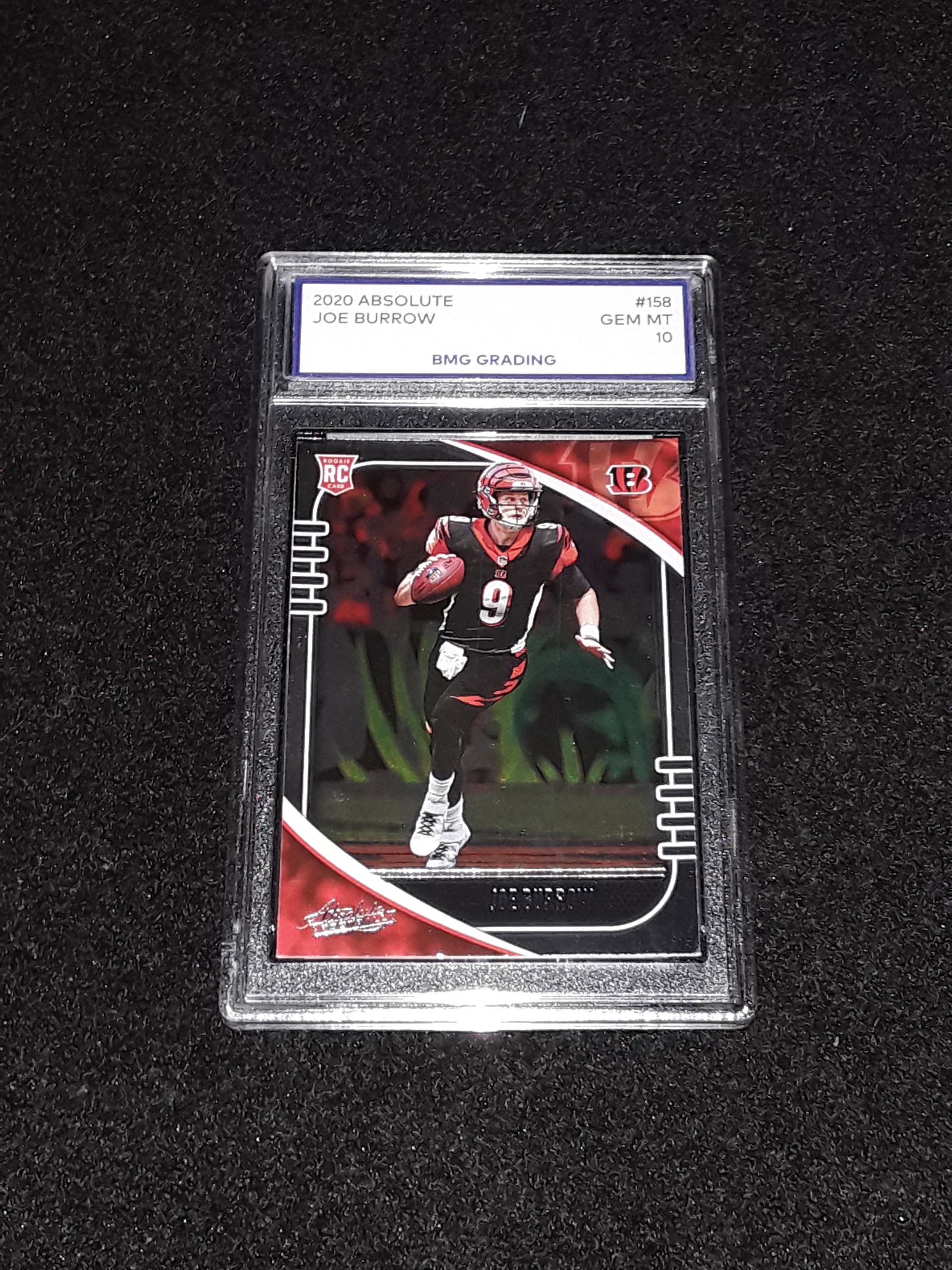 JOE BURROW, 2020 Absolute, GEM MT 10 (1 of 1)