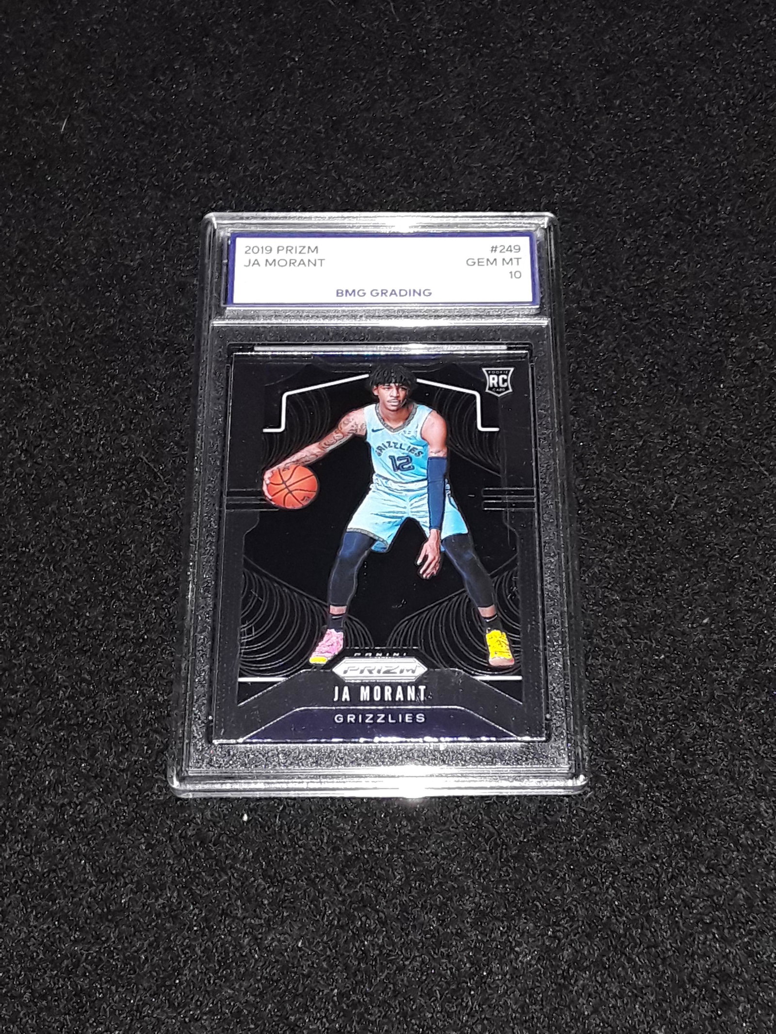 JA MORANT, 2019 Prizm, GEM MT 10 (1 of 1)