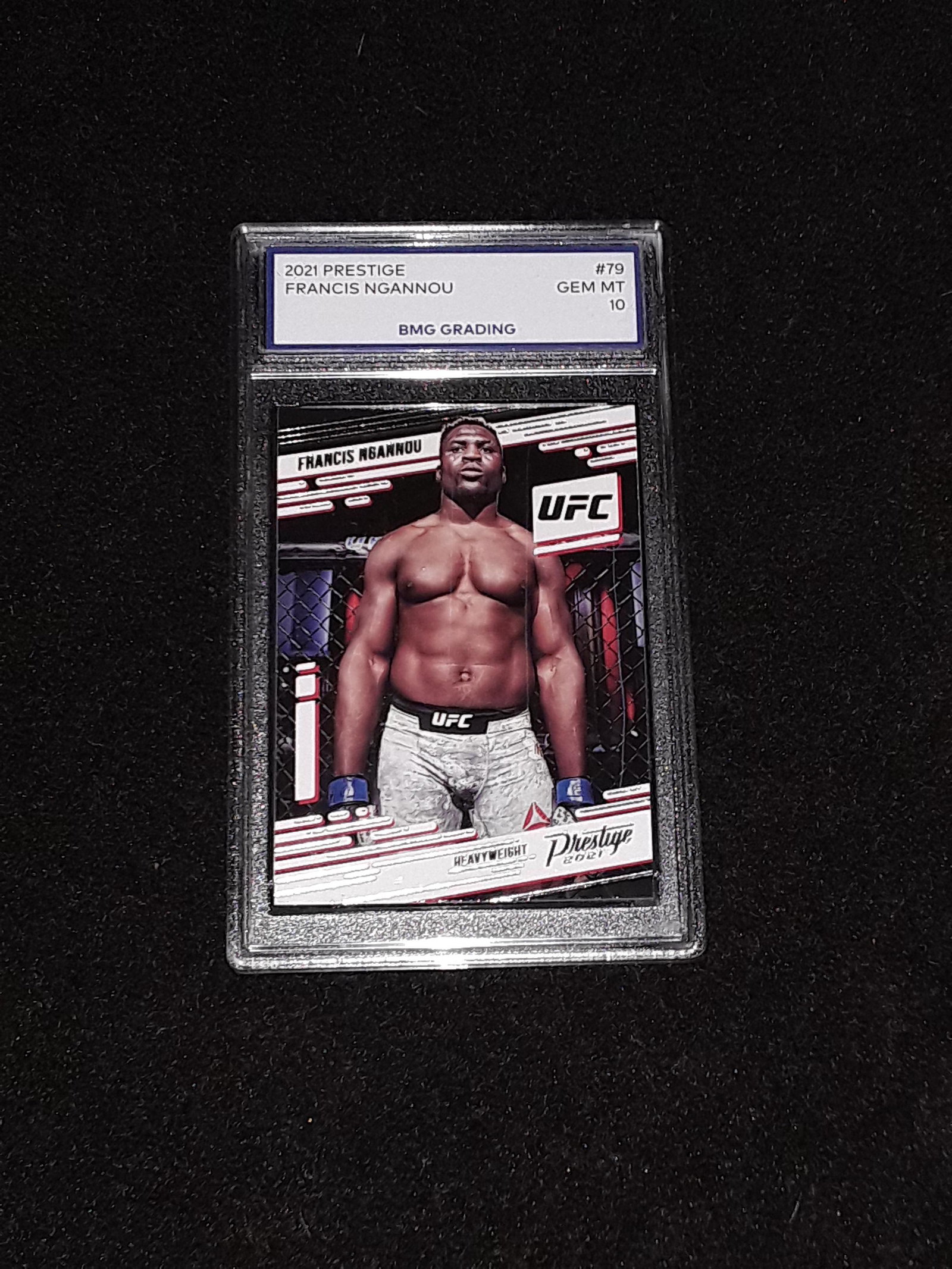 FRANCIS NGANNOU, 2021 Prestige, GEM MT 10 (1 of 1)