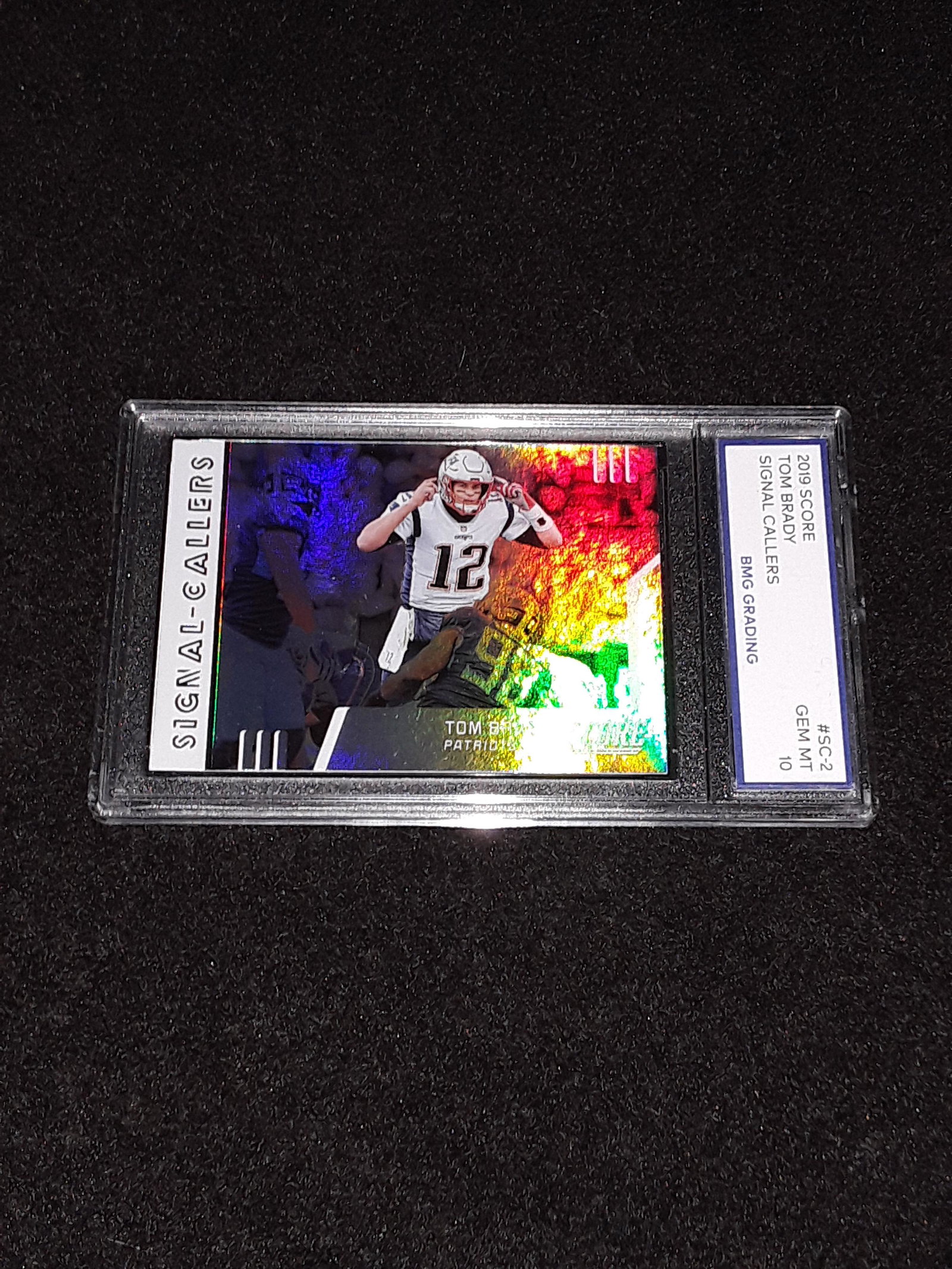 TOM BRADY, 2019 Score, GEM MT 10 (1 of 1)