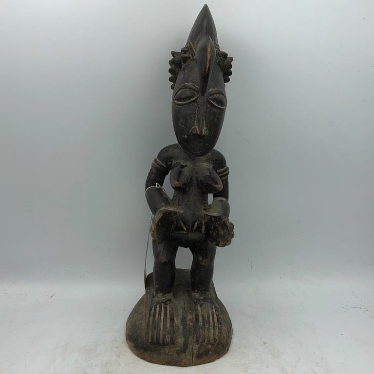 IVORY COAST SENUFO STATUE "HAPPY EVERYDAY" (1 of 6)