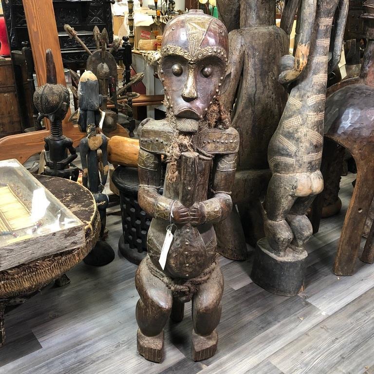 CAMEROON FETISH STATUE 46 Inches Tall (1 of 5)