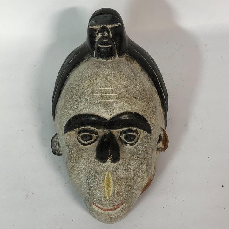 NIGERIA IBO MASK 14 Inches: NIGERIA IBO MASK 14 Inches