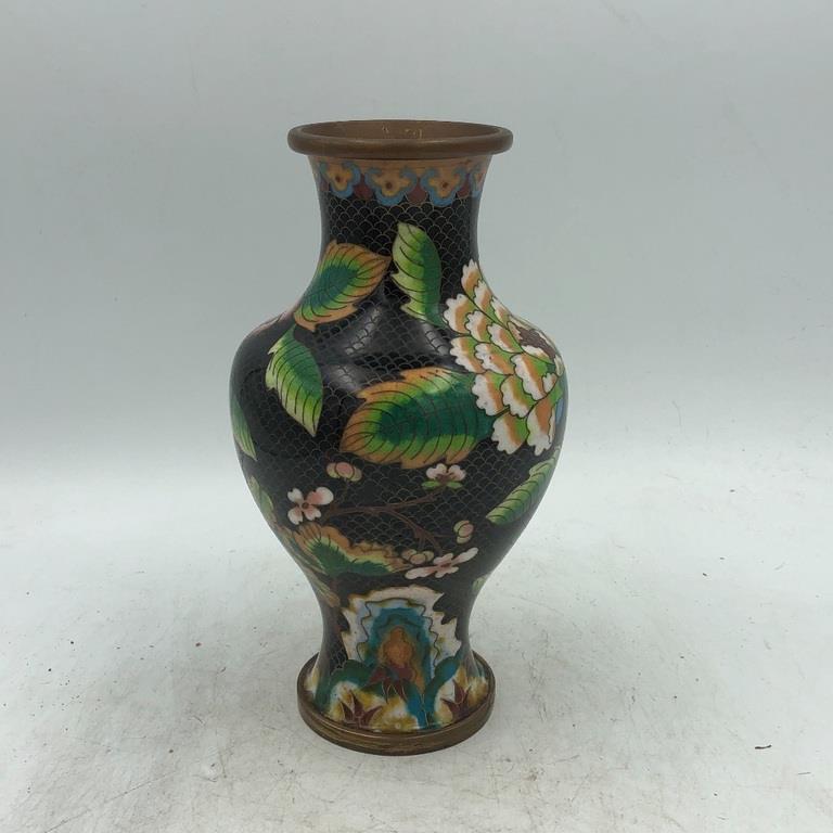 ASIAN METAL VASE (1 of 6)
