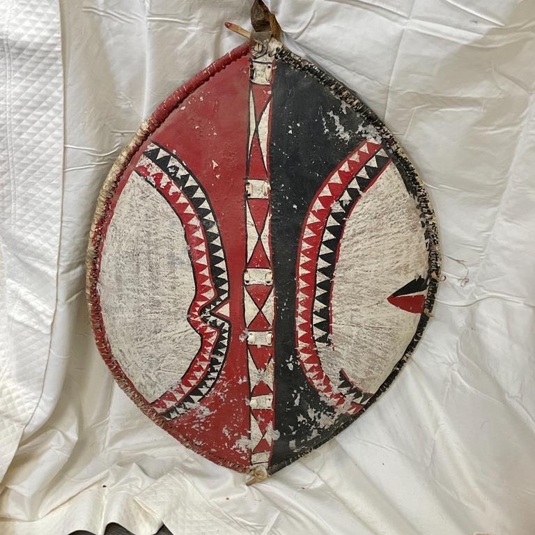 AFRICAN WARRIOR SHIELD (1 of 4)
