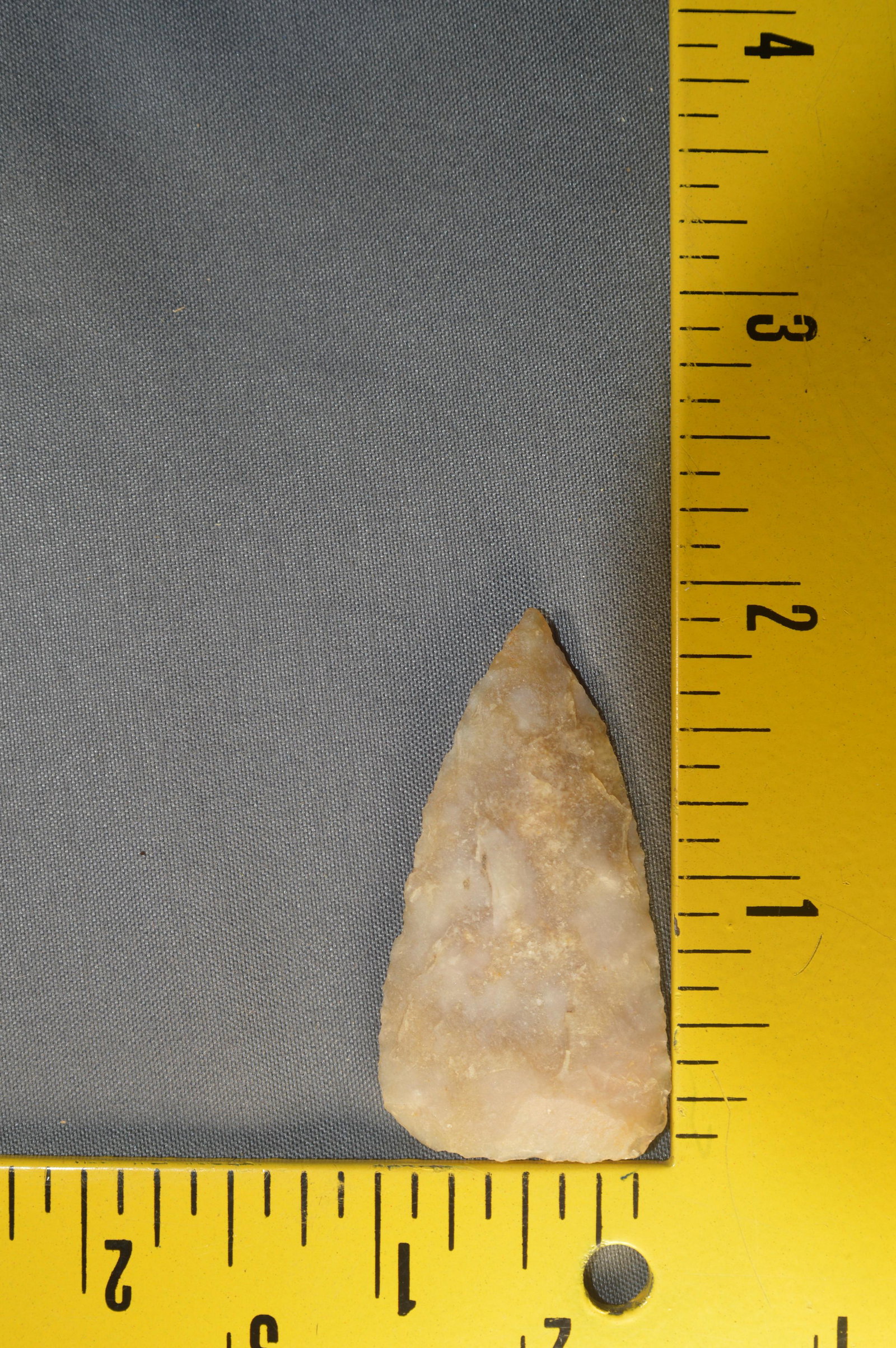 1 7/8" Translucent Covington. Ex; Museum Collection.: 1 7/8" Covington Found in Texas. Very well made and completely translucent. 1" Wide. Ex: Ben Winchester Collection.