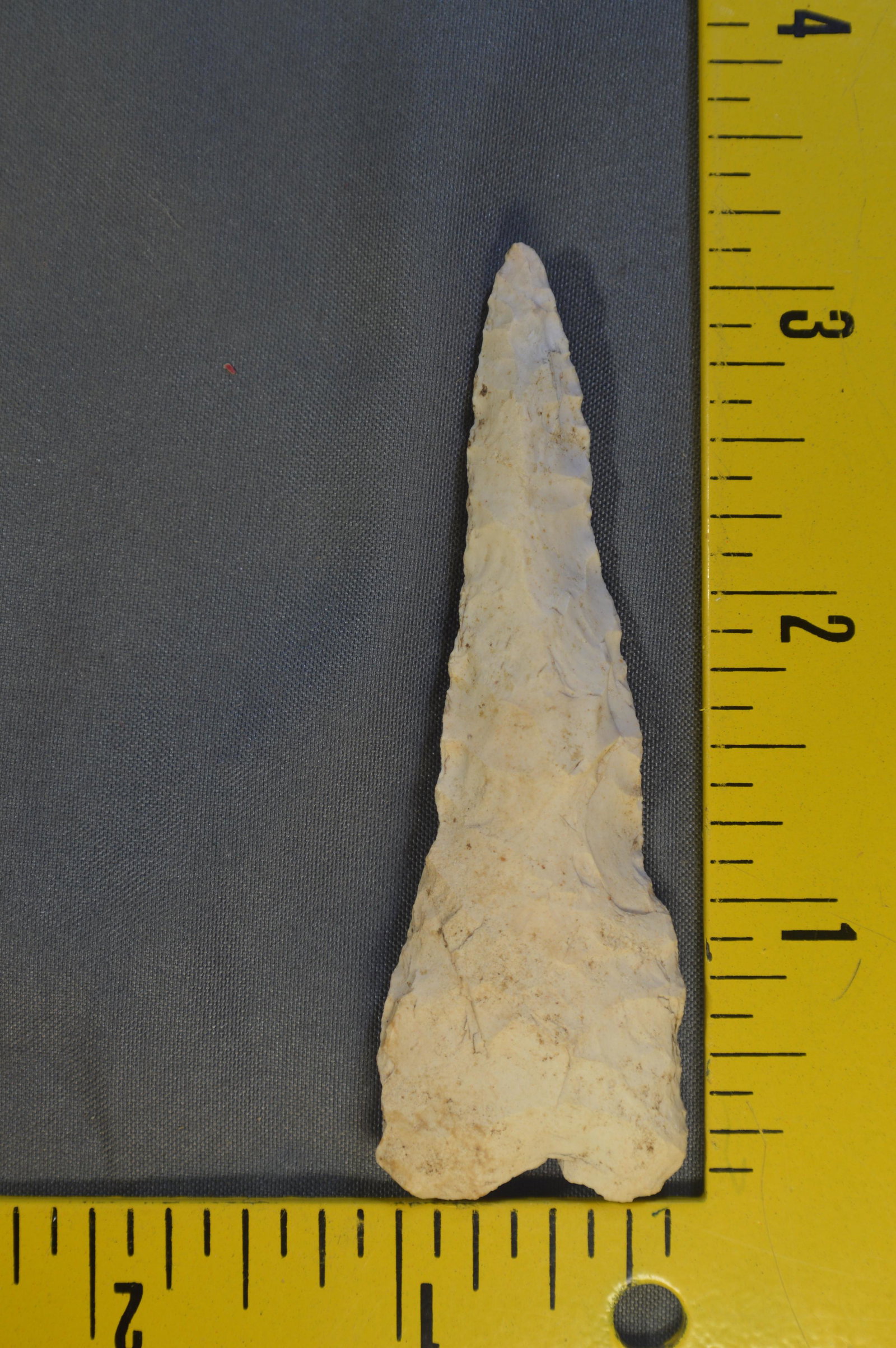 3 1/8 " Dalton Drill. Pike Co. IL.: 3 1/8 " Dalton Drill Found in Pike Co. Illinois. 1" Wide.