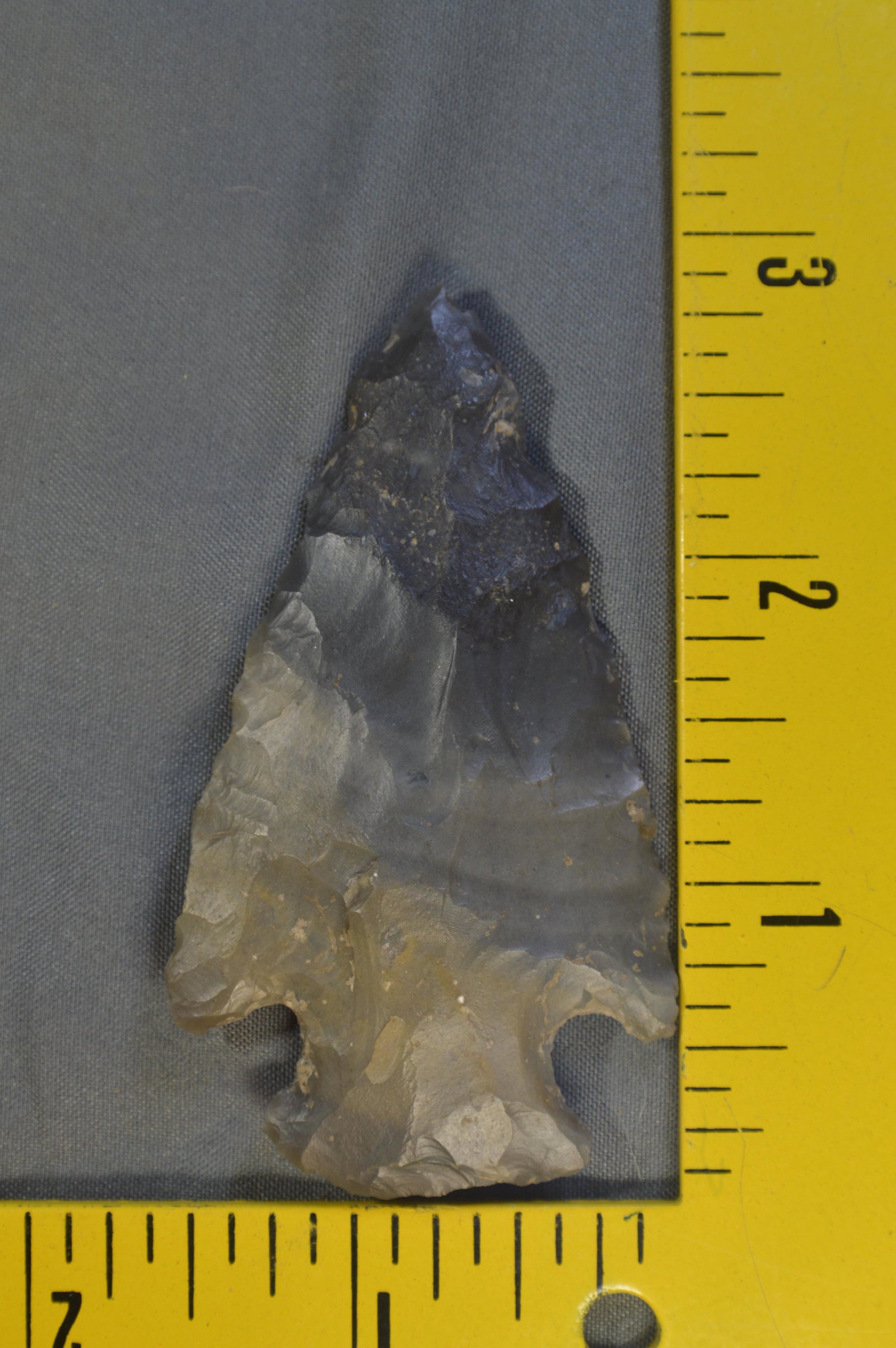 2 13/16" Hopewell. Warren Co. OH.: 2 13/16" Hopewell Found in Warren Co. Ohio. 1 9/16" Wide.