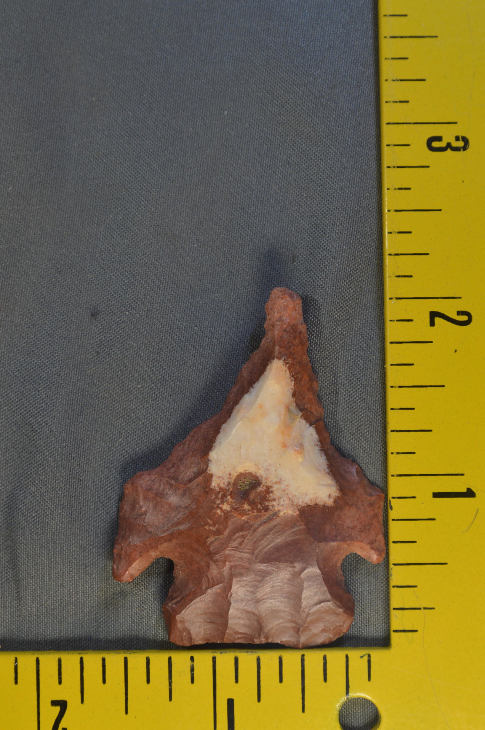 2 1/16" Smith Drill. Monroe Co. MO.: 2 1/16" Smith Drill Found in Monroe Co. Missouri. 1 9/16" Wide.