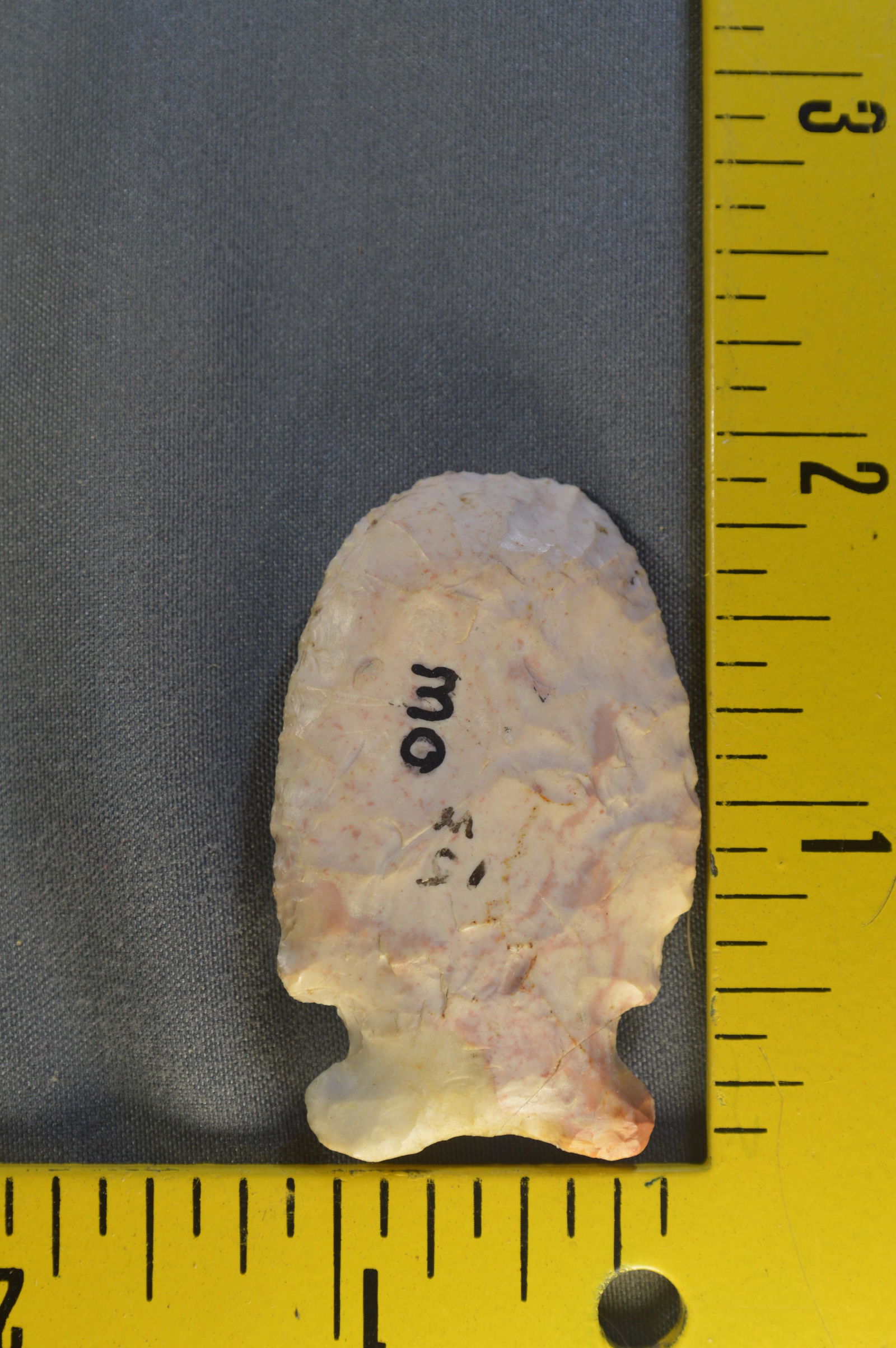 1 7/8" Hemphill. Ex; J. G. Braecklein Collection.: 1 7/8" Hemphill Found in Missouri. 1 3/16" Wide. Ex: J. G. Braecklein Collection.