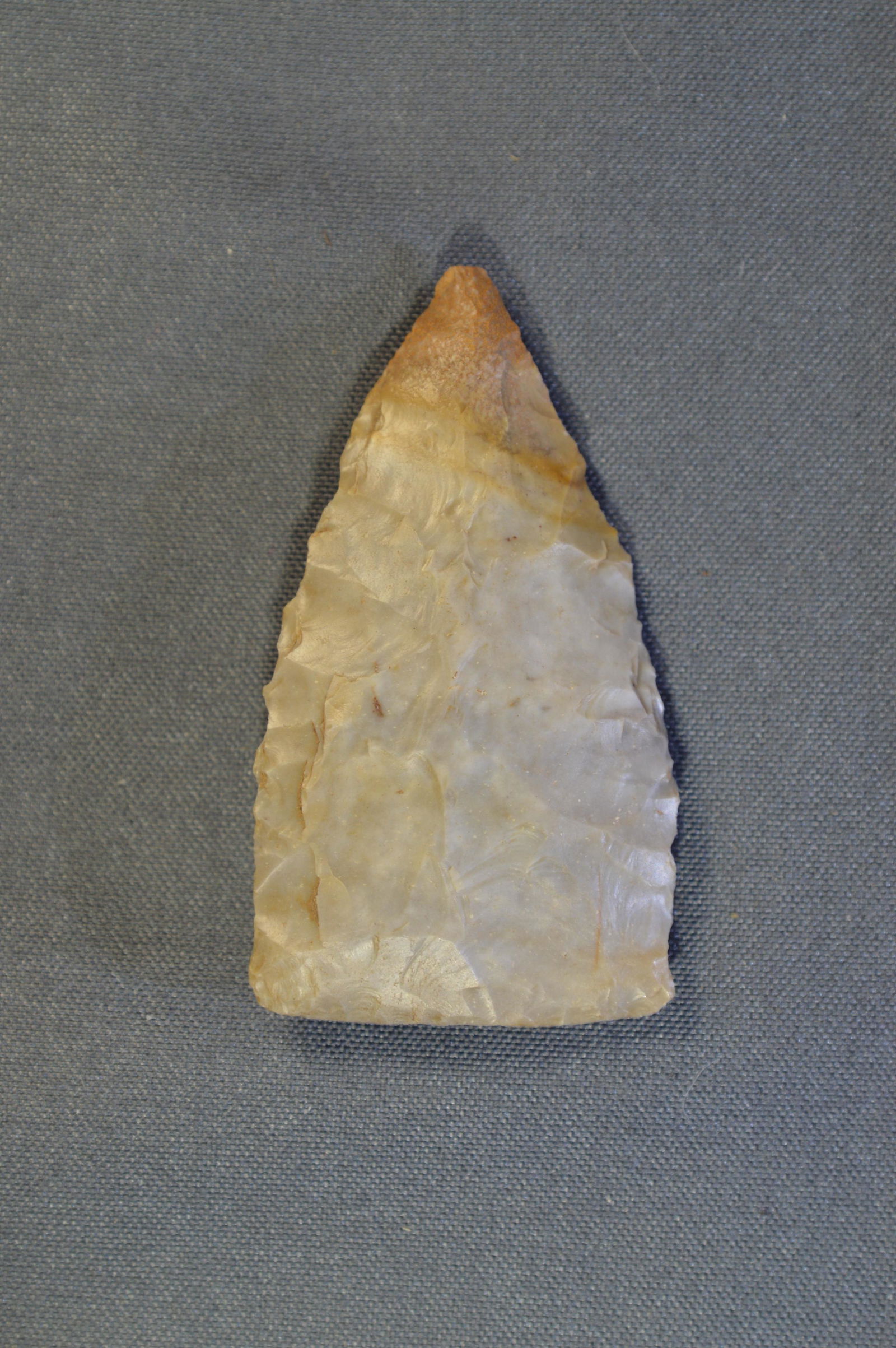 1  3/4" Early Triangle Arrowhead (1 of 6)