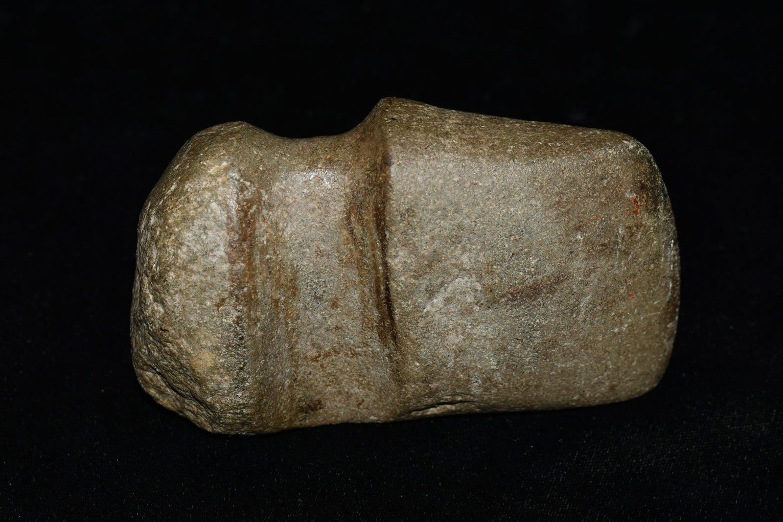 4 1/2" Iowa Slant Groove Axe: 4 1/2" Iowa Slant Groove Axe found in West Central Illinois. From the lifetime collection of Eldon Launer