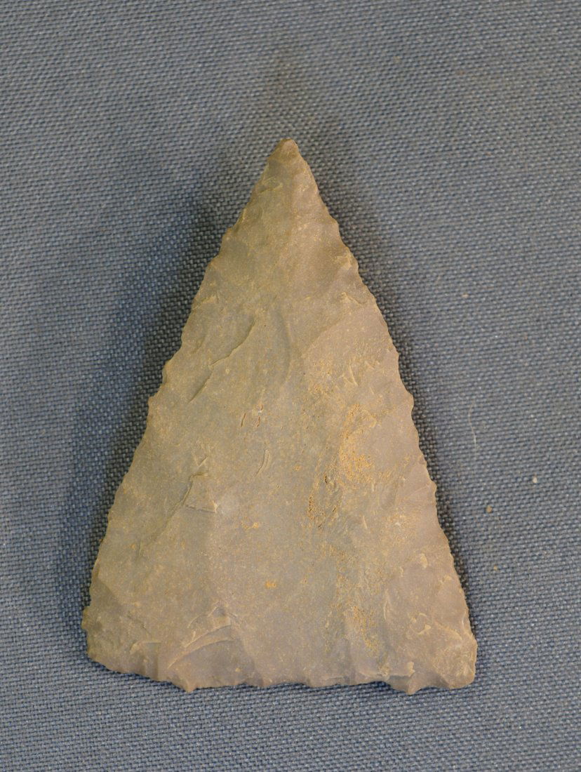 1  11/16" Early Triangle Arrowhead (1 of 5)