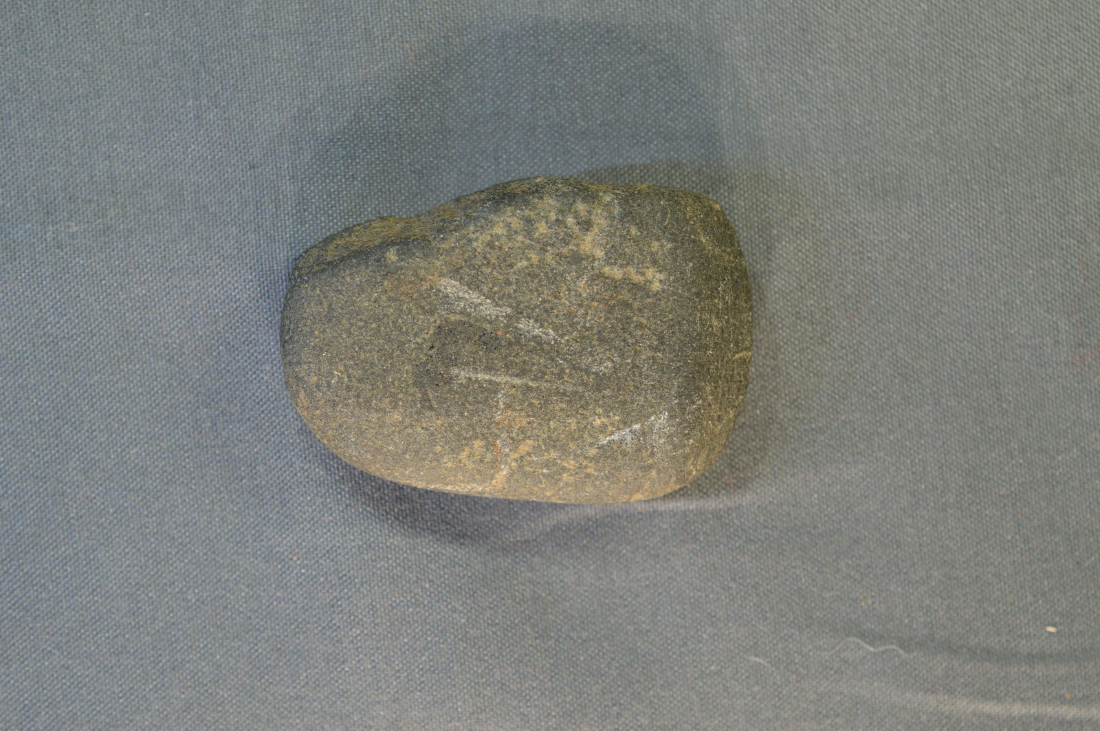 1 5/8" Miniature Celt: Made from Granite, Found in Vermillion Co. Illinois by Harley Winn.