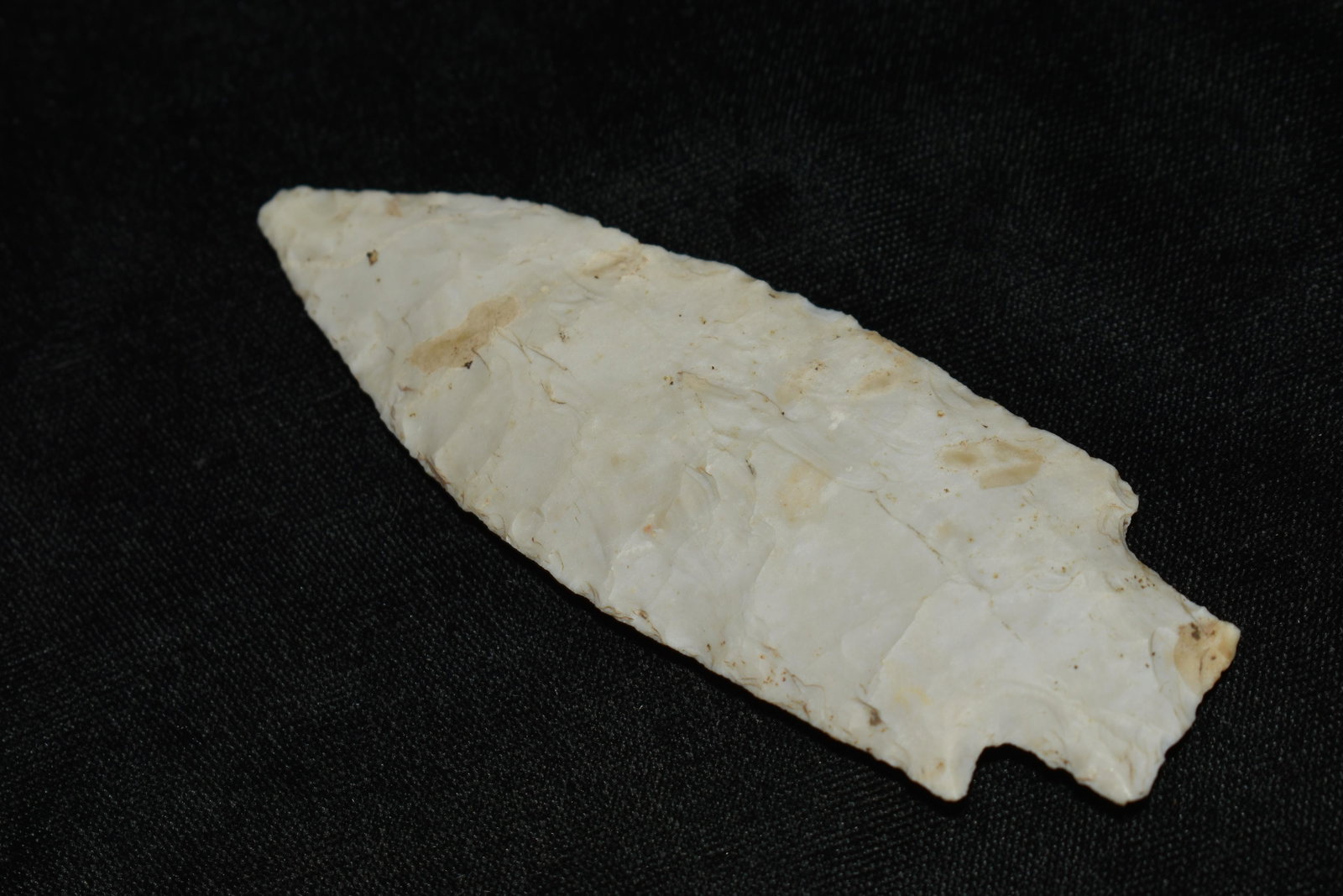 4" Burlington Etley: 4" Burlington Etley found in St. Louis County, Missouri. From the lifetime collection of Dale Williams.