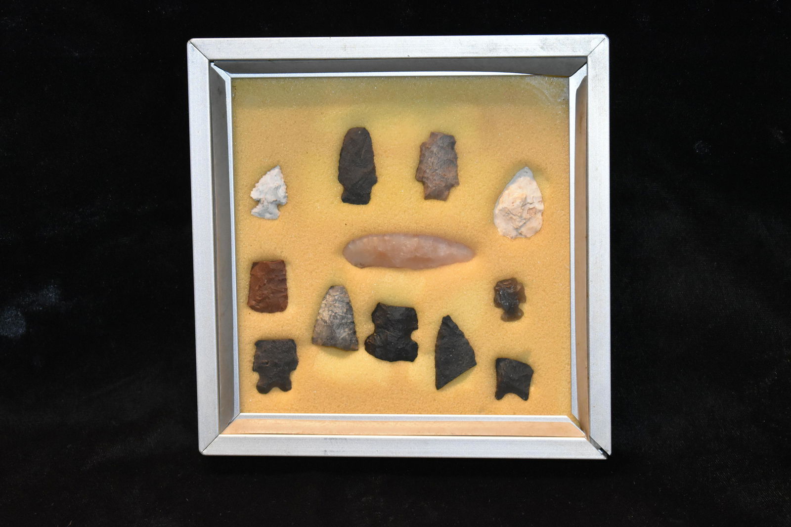 Collection of 12 arrowheads from Colorado (1 of 5)