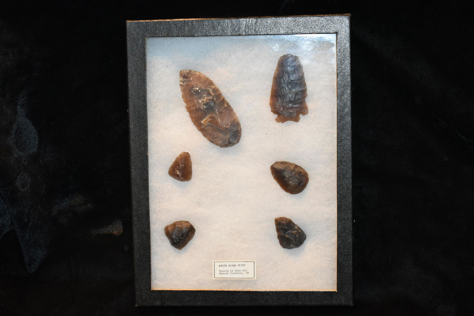 Collection of 6 Knife River Artifacts from ND (1 of 4)