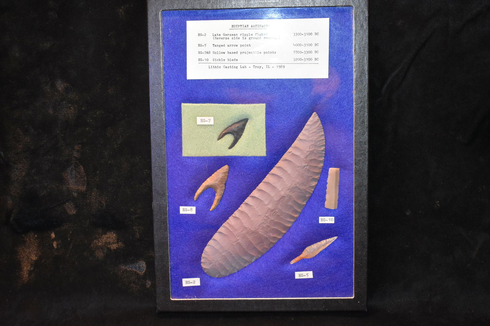 Lithic Casting Labs 5 Egyptian Artifact Casts (1 of 3)