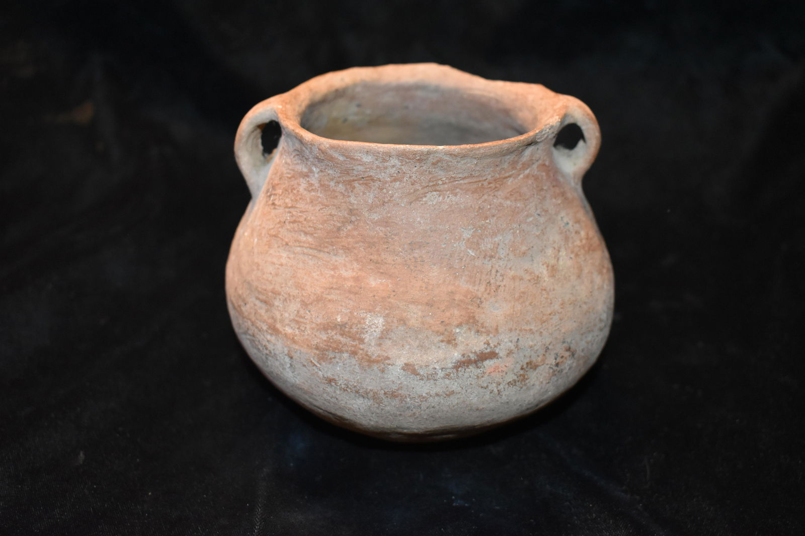 Red Mississippian Handled Pot (1 of 5)