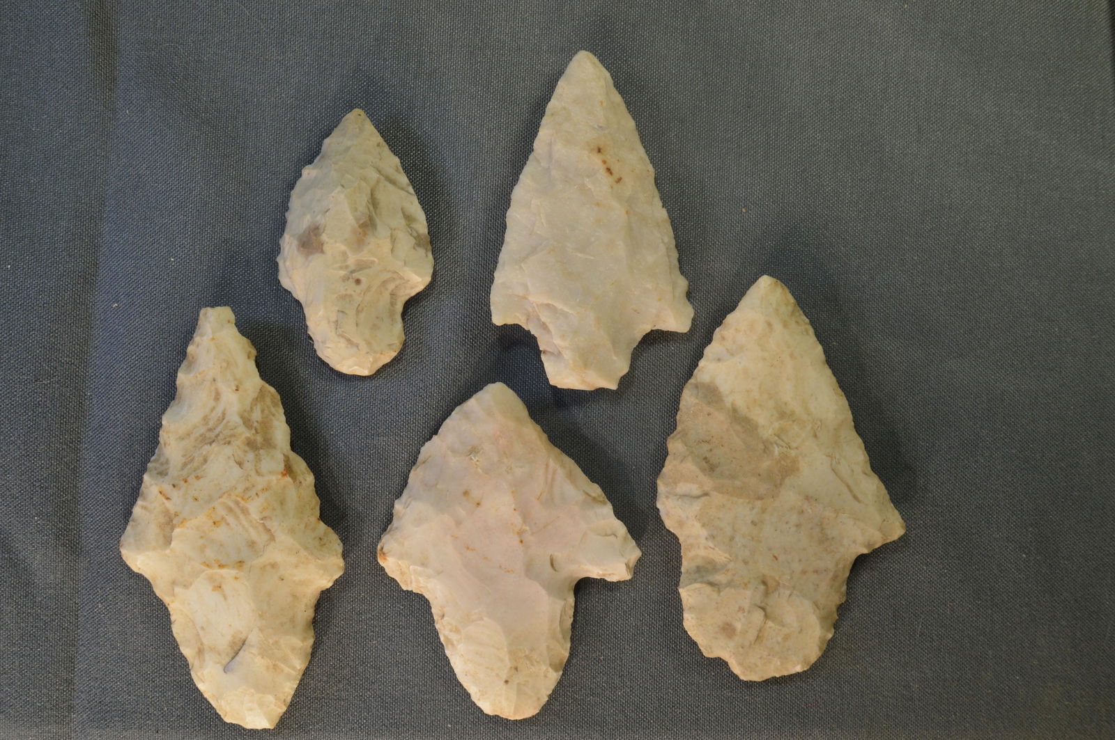 5 Adena Arrowheads (1 of 4)