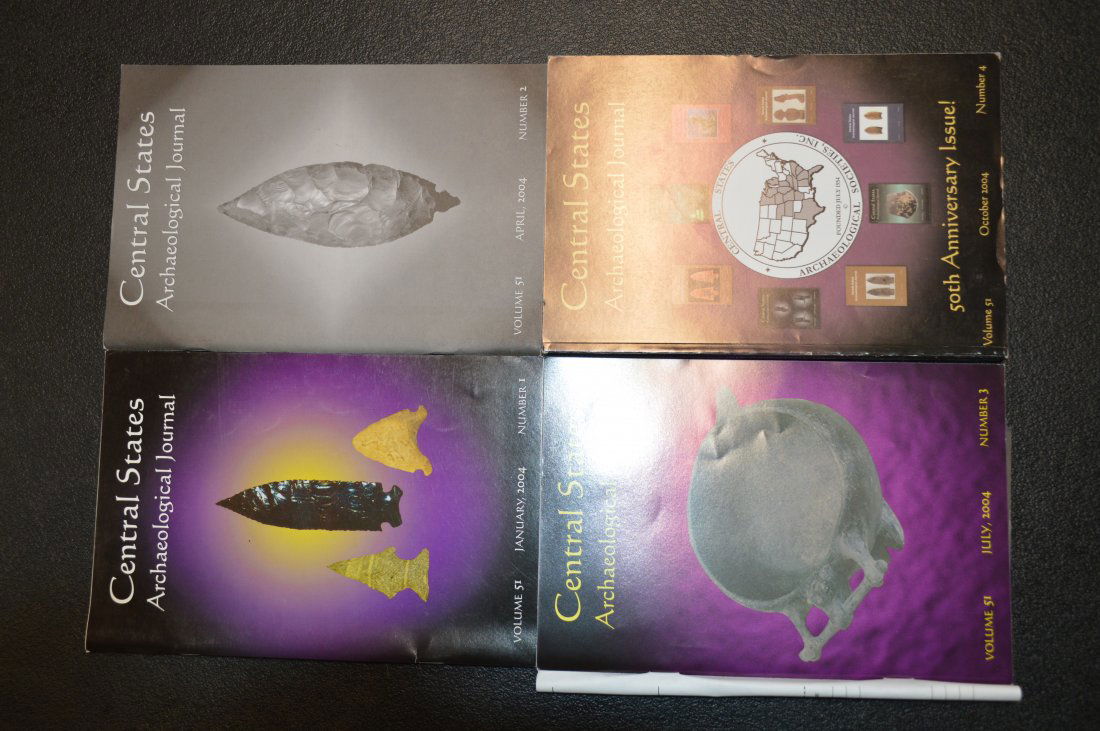 4 Central States Archaeological Journals (1 of 3)