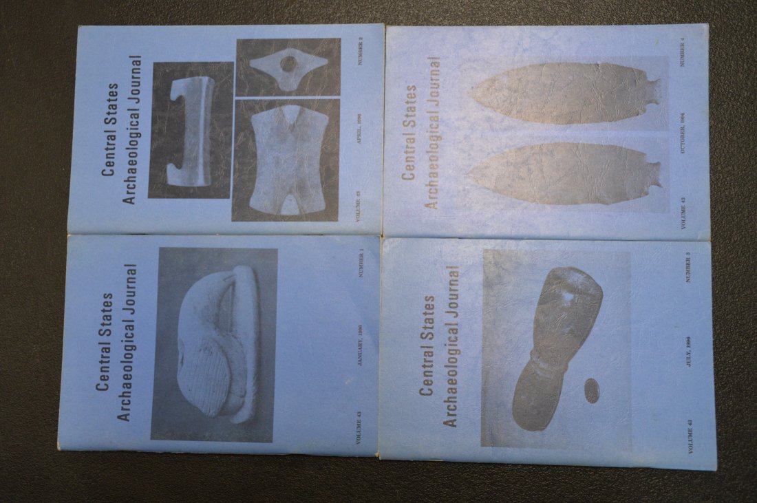 4 Central States Archaeological Journals (1 of 3)