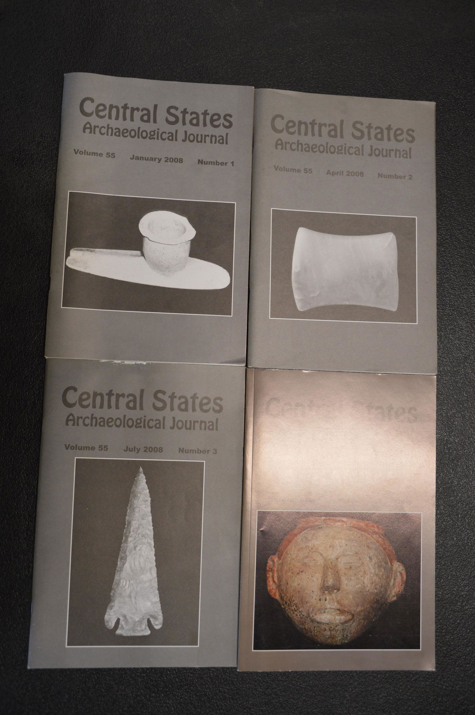 4 Central States Archaeological Journals (1 of 3)