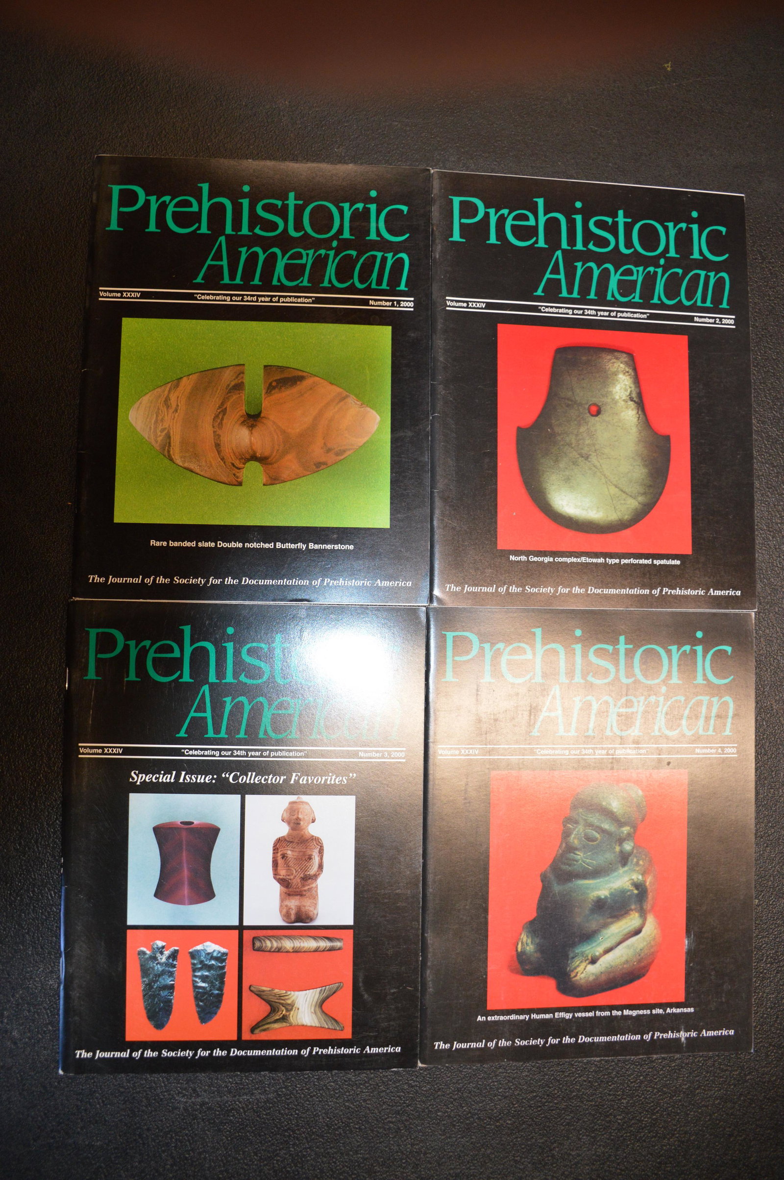4 Prehistoric American Journals: 2000 Complete Set