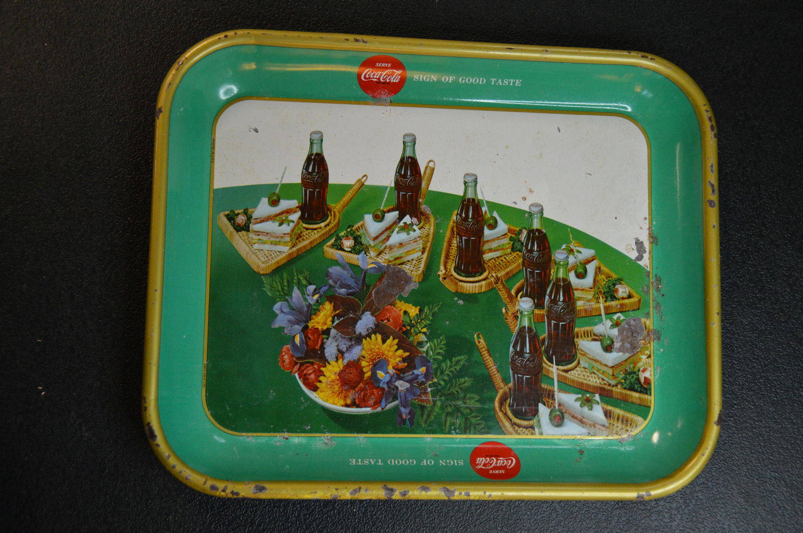 Coca Cola Metal Tray (1 of 3)