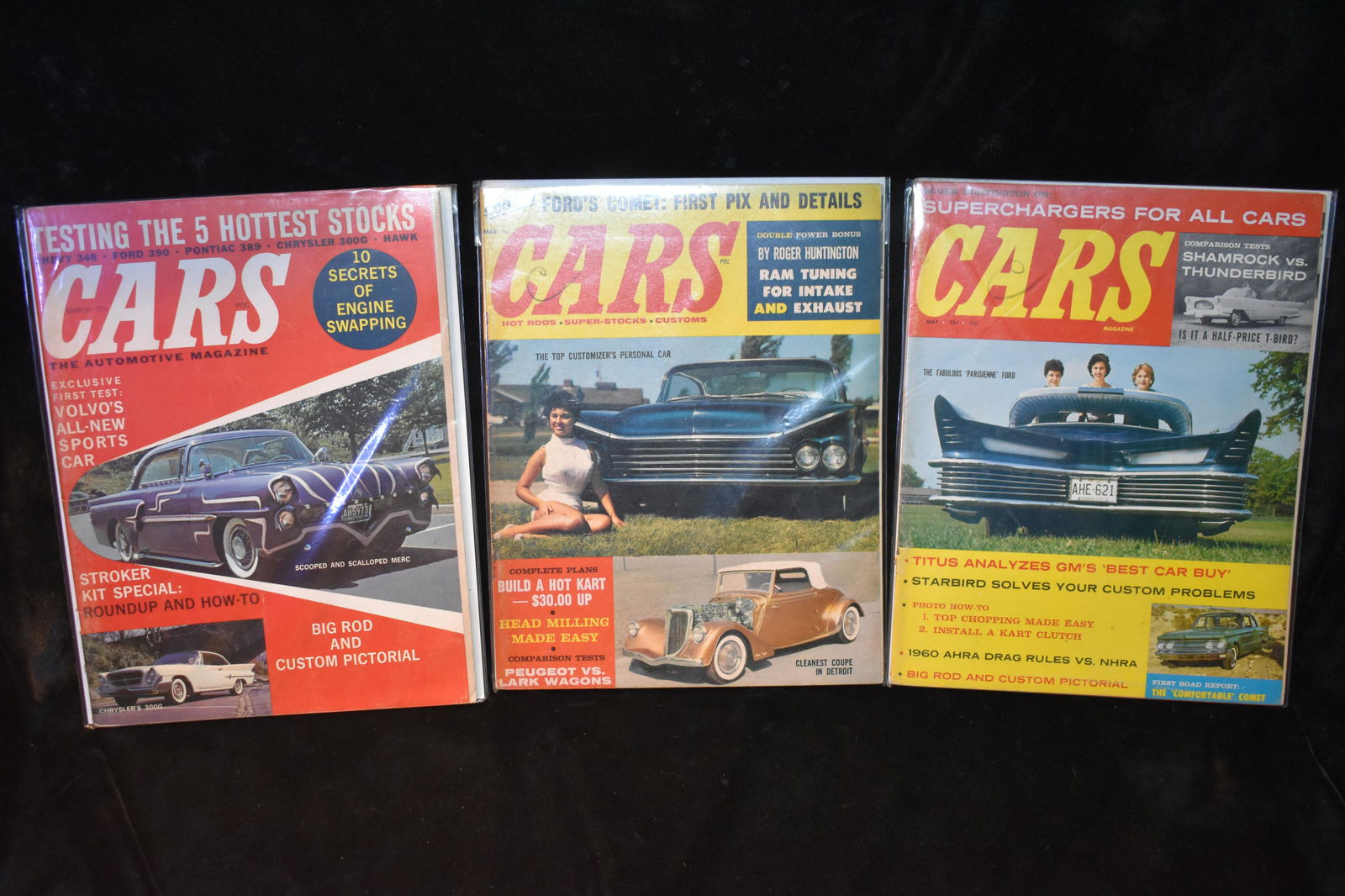 14 AUTOMOBILE MAGAZINES 1959-1964 (1 of 6)