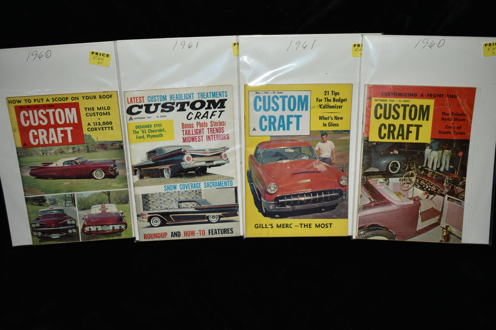 12 Vintage Car Magazines 1958-1961 (1 of 4)