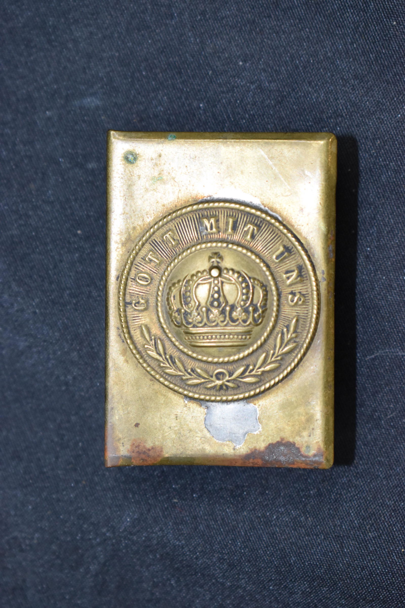 German WW1 Brass Matchbox Holder (1 of 7)