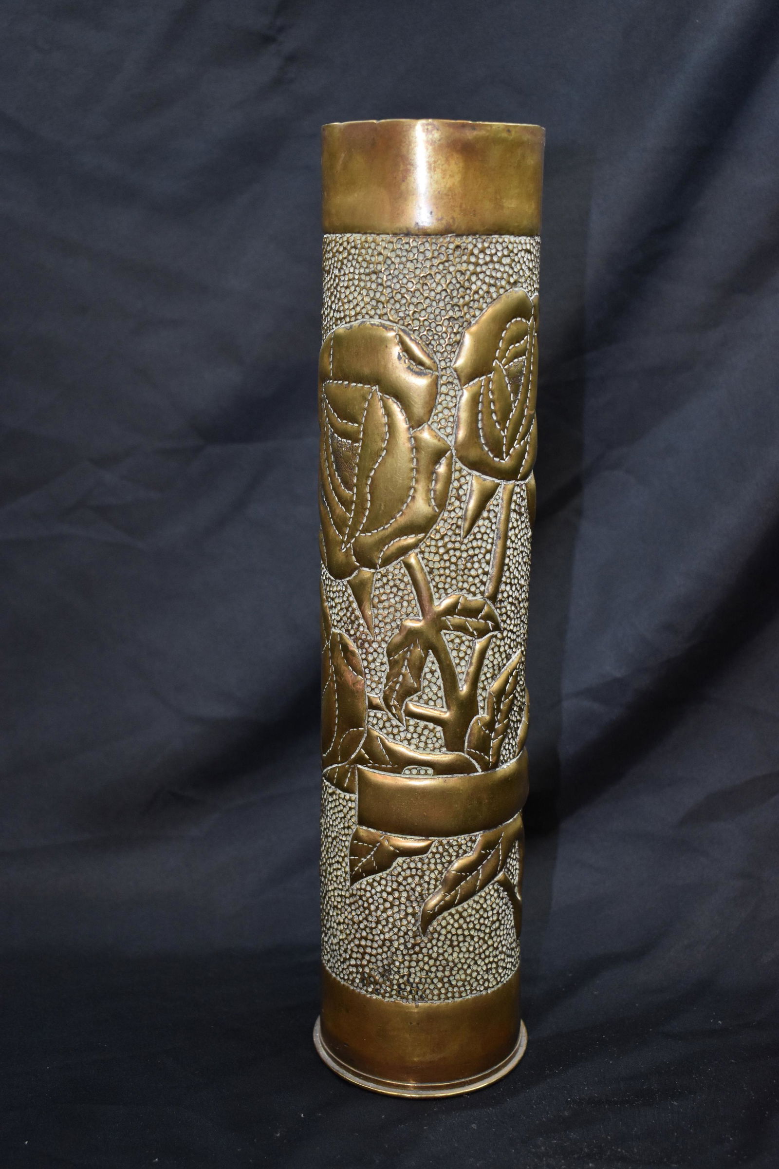 World War 1 Roses Trench Art Shell (1 of 7)