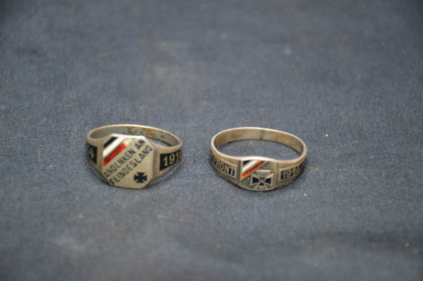 2 WW1 Iron Cross Rings (1 of 5)
