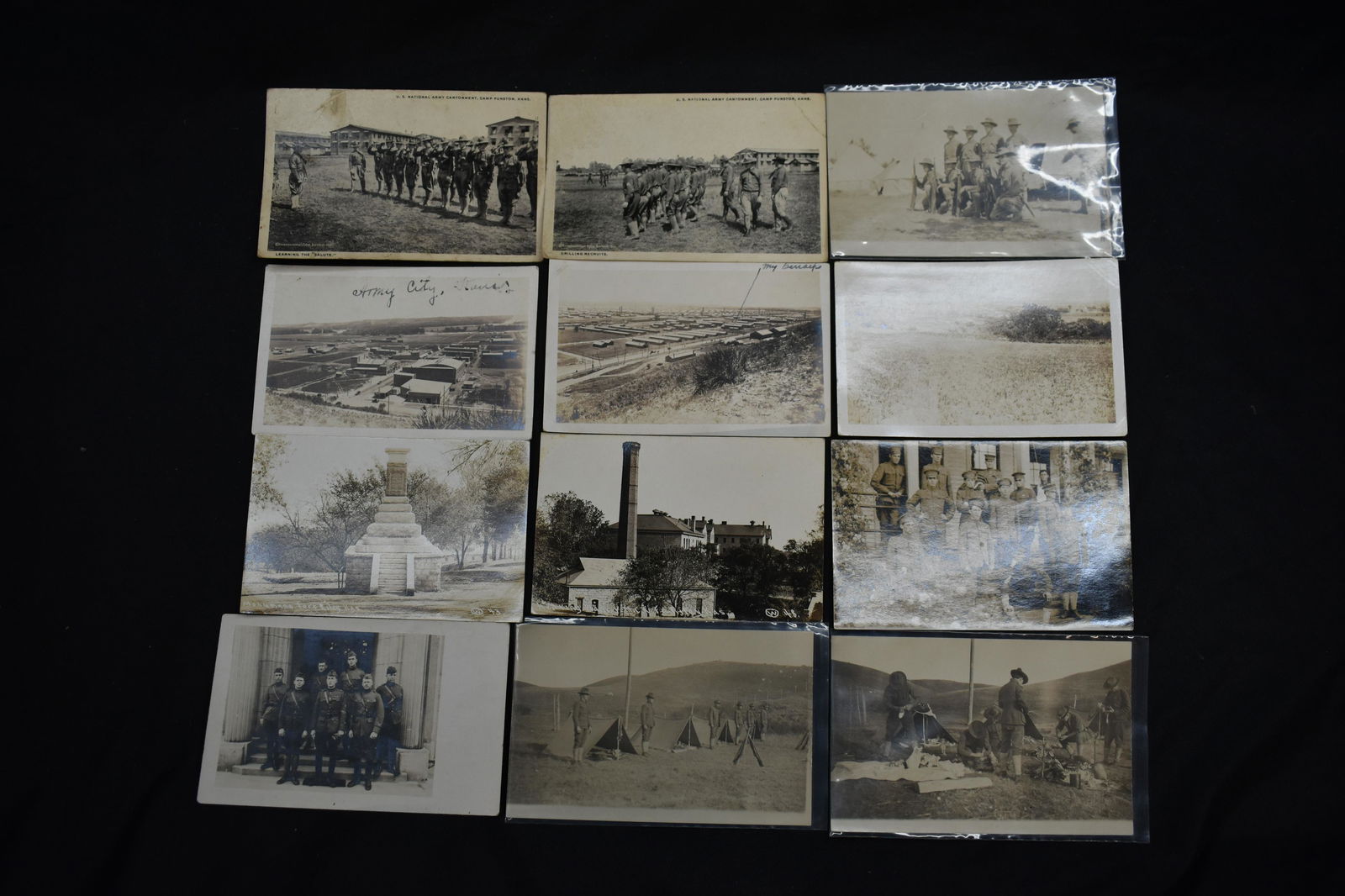12 Photograph Postcards From During WW1 (1 of 7)