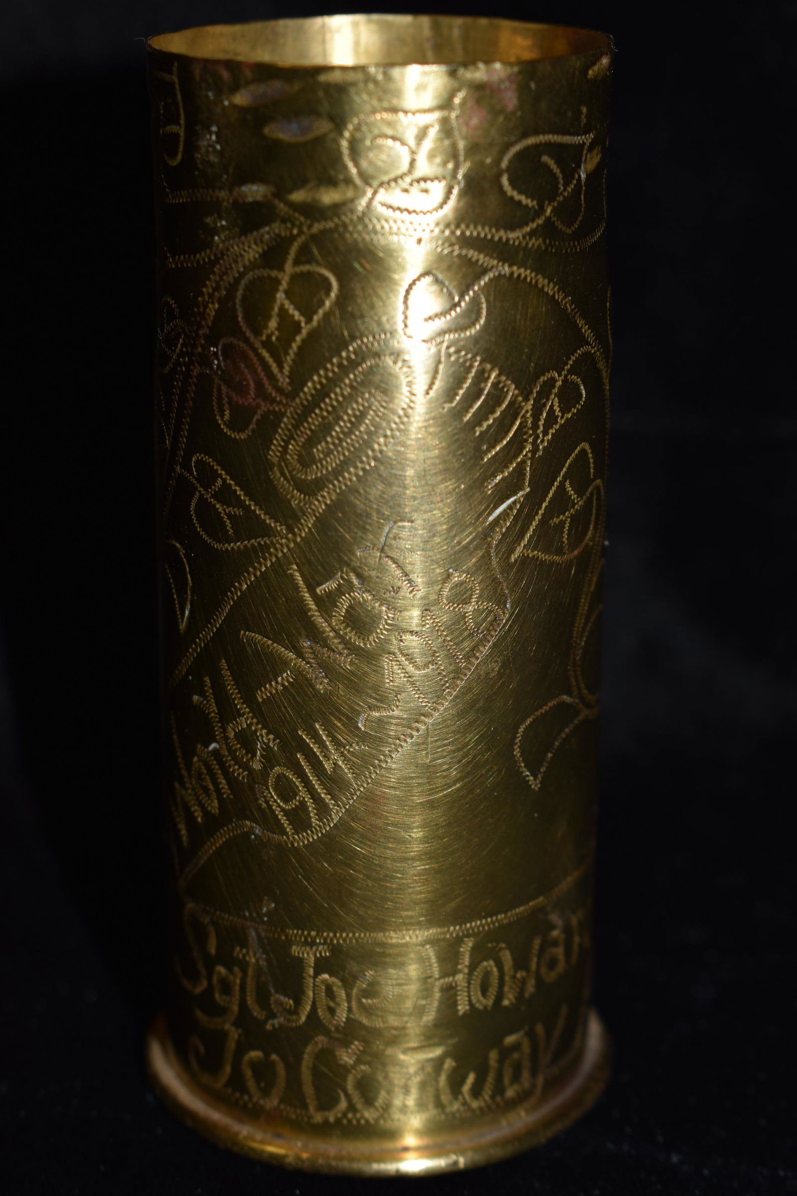 1917 Sgt Joe Howard Commemorative 37 MM Trench Art (1 of 5)