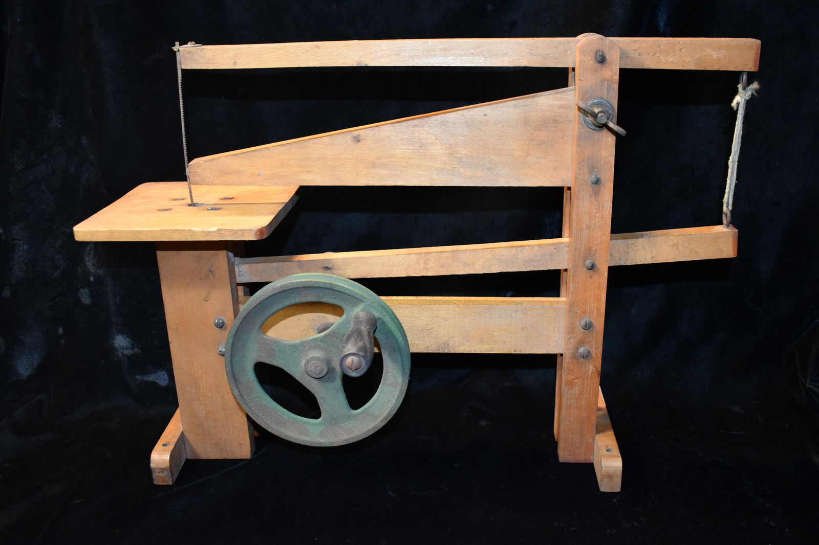 1800s Primitive Wood Scroll-Jig Saw (1 of 9)
