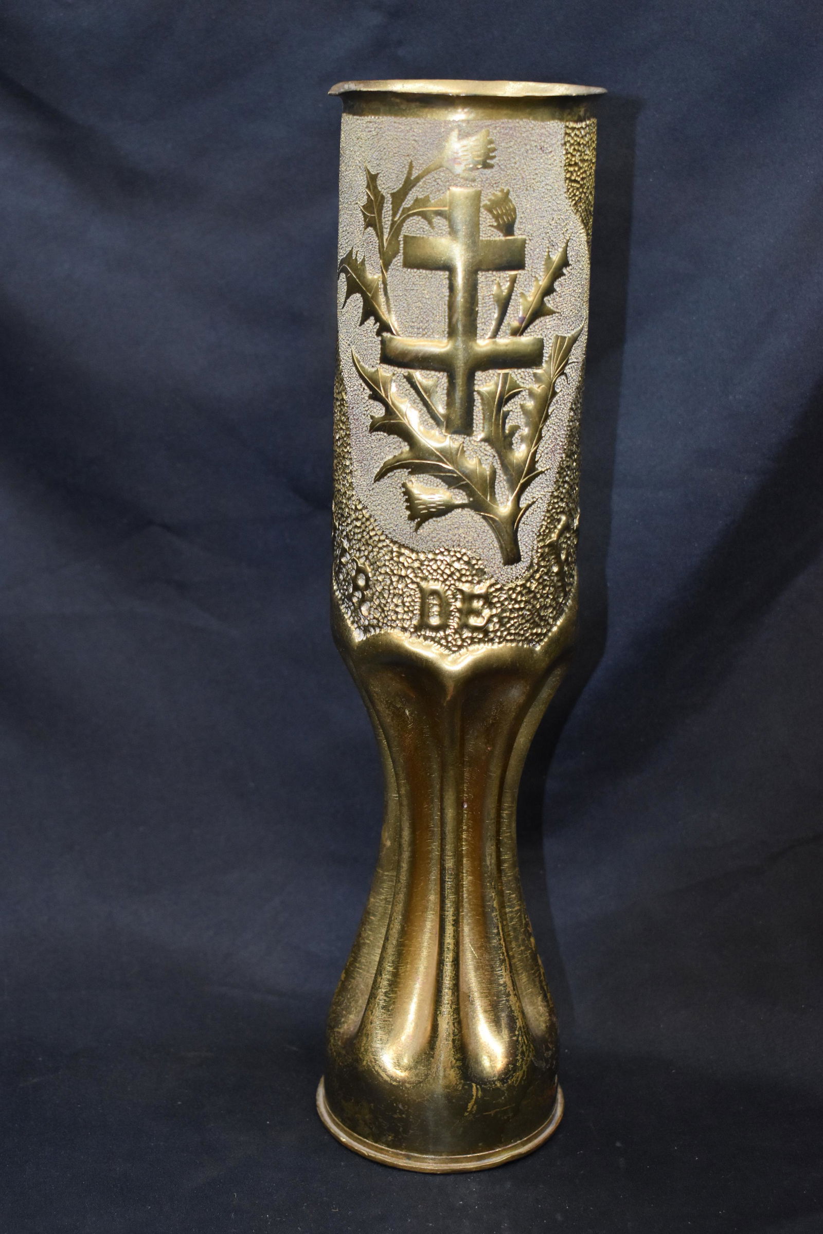 1916 75 MM Trench Art Mortar Shell Casing (1 of 7)