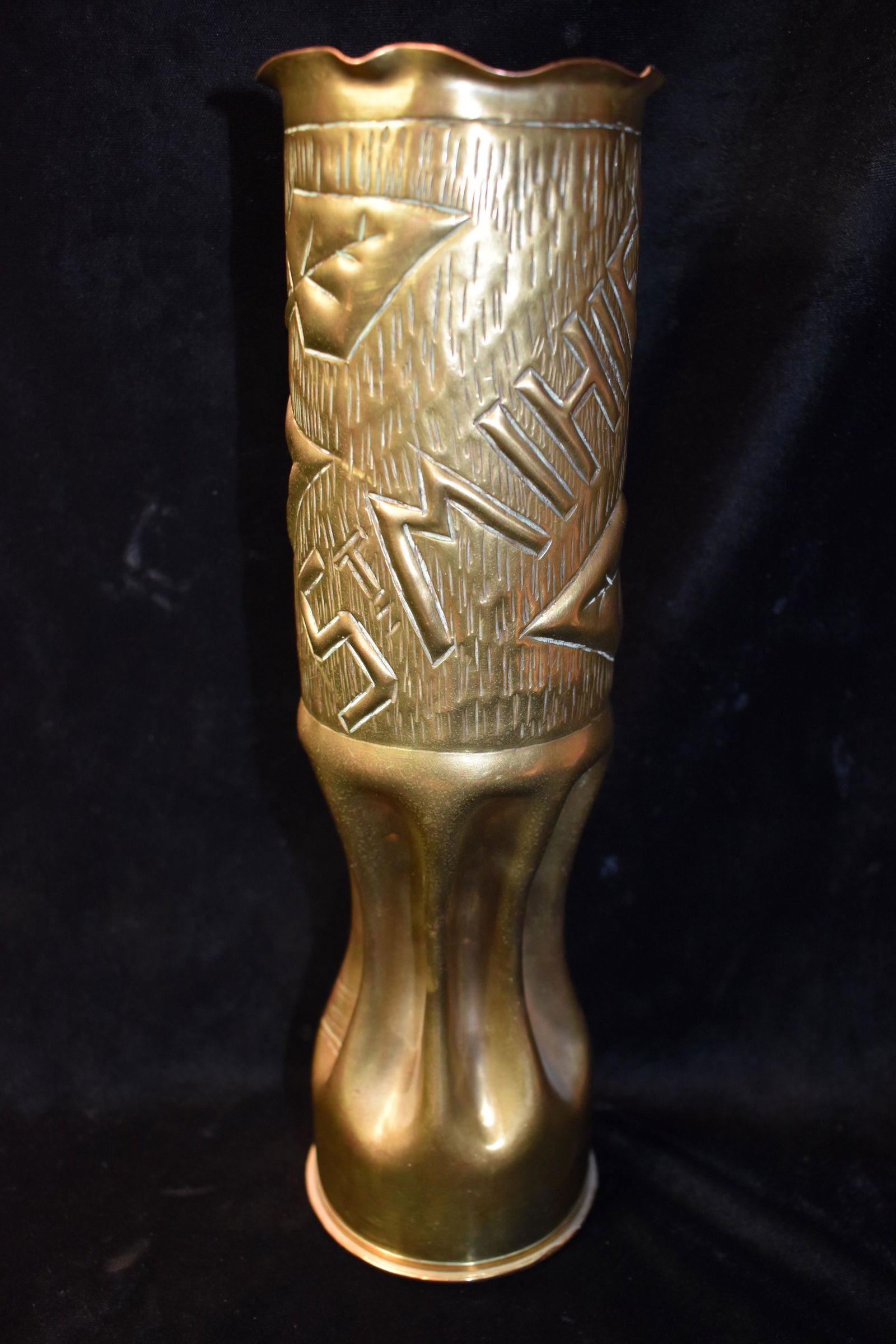 1917 WWl Trench Art Battle of St. Mihiel 75MM (1 of 6)