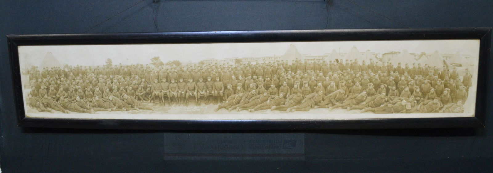 WW1 Framed Panoramic Picture Veterinary Hospital (1 of 9)