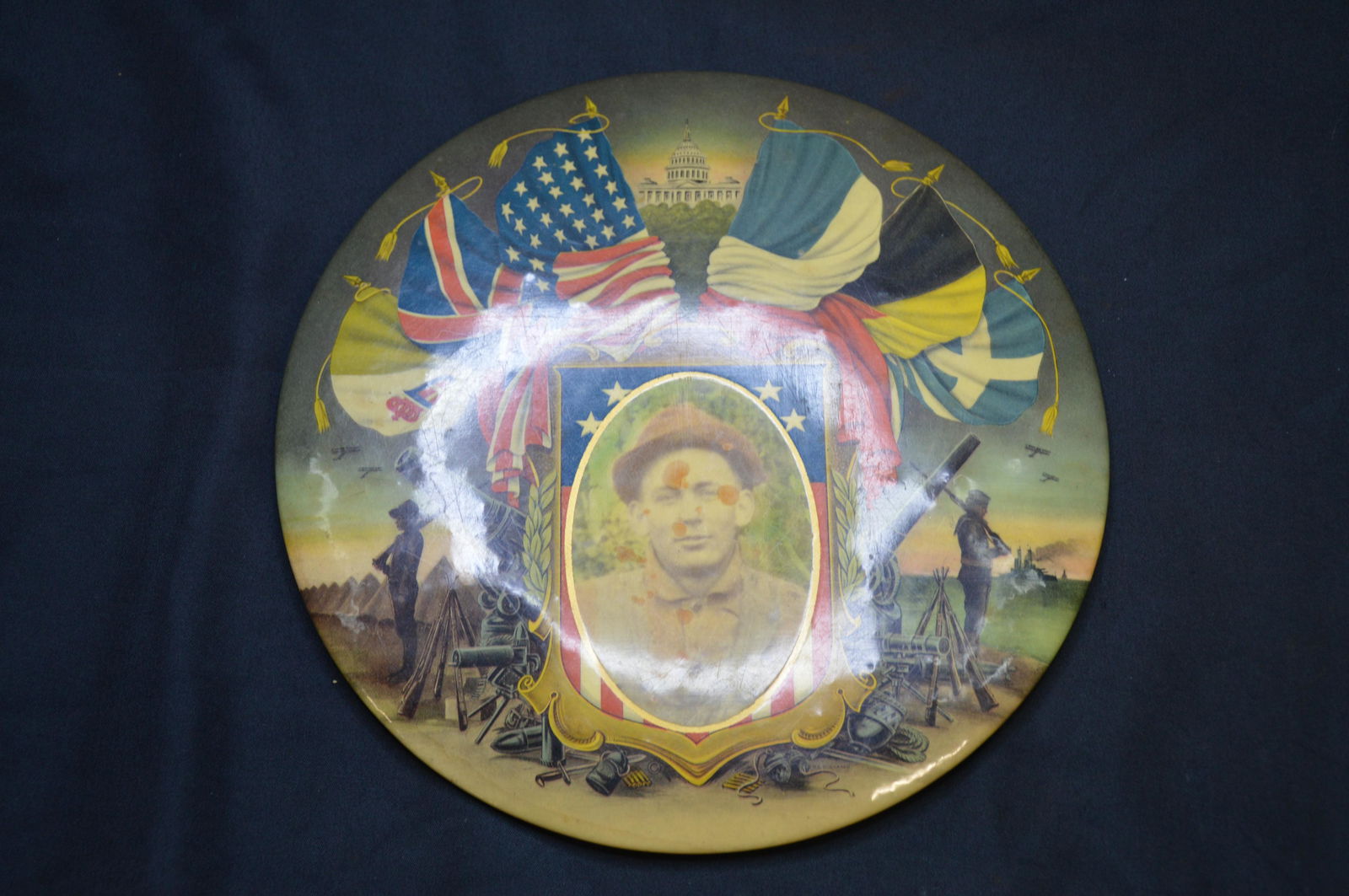 WW1 Celuloid Picture Frame (1 of 4)