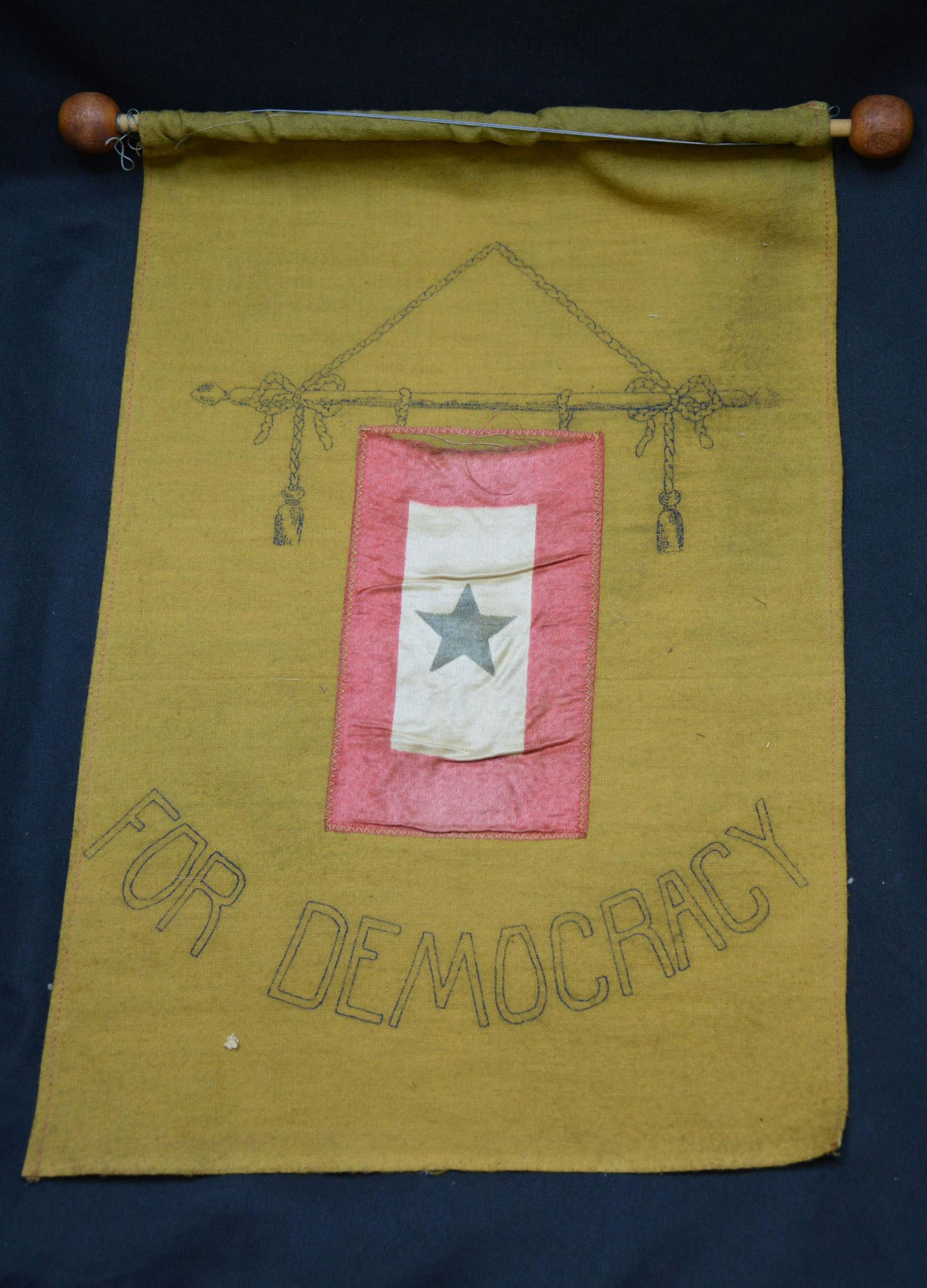 For Democracy WW1 Star Banner (1 of 4)