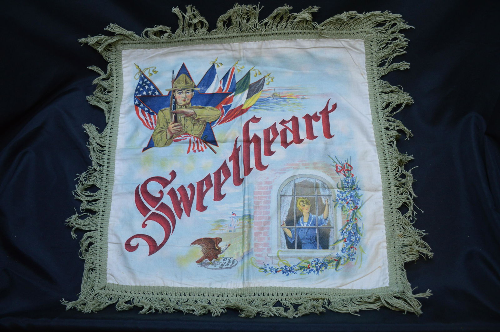WW1 Sweetheart Pillow Case (1 of 5)
