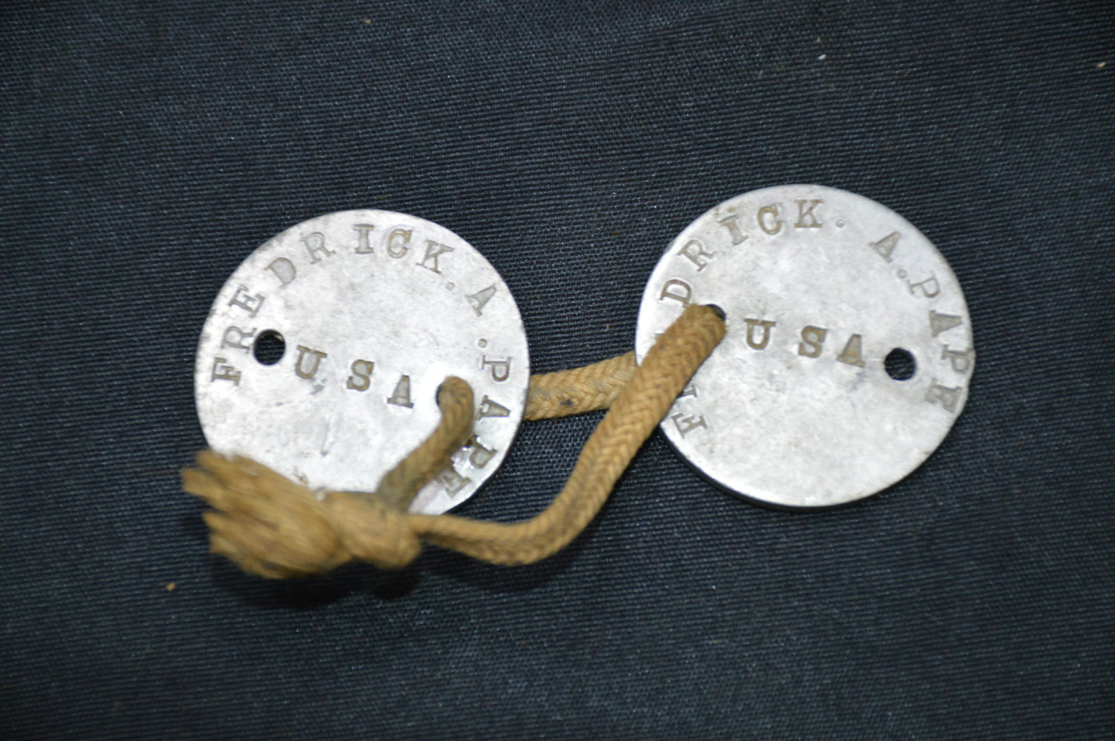 WW1 Era Dog Tags (1 of 3)