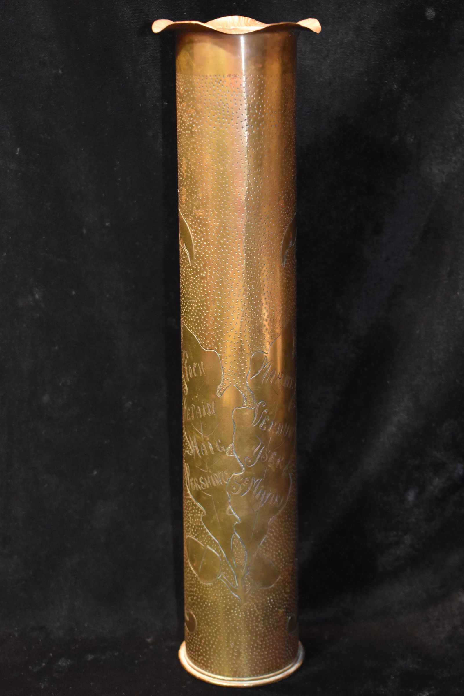 1901 50 MM Franco-American Aisne-Marne Offensive WW1 (1 of 5)