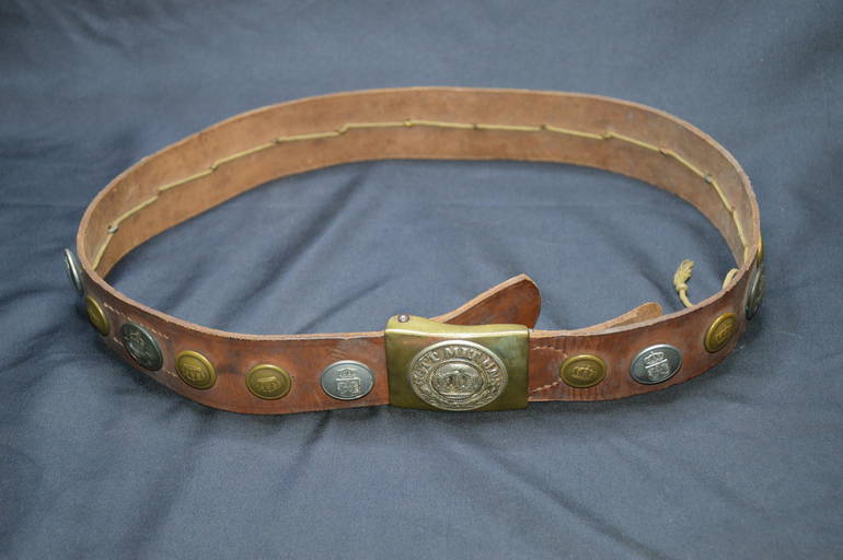 WW1 German Hate Belt (0222) on Mar 05, 2022 North American Artifact