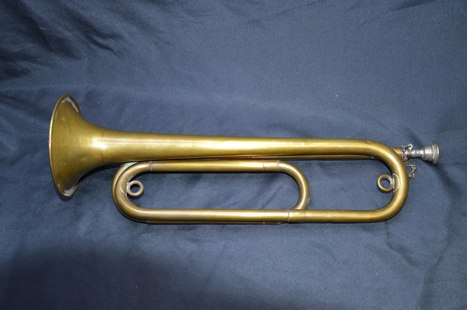 U.S. Regulation WW1-WW2 Field Trumpet (1 of 6)