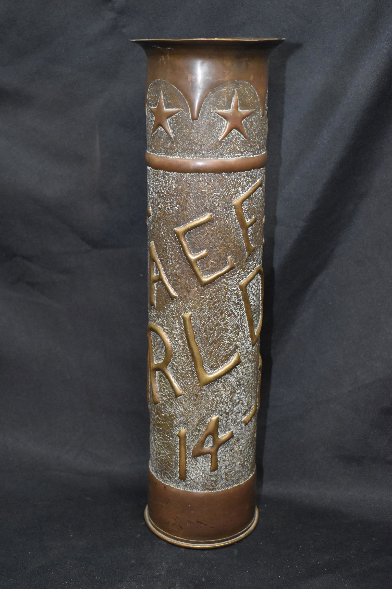 1917 75 MM WW1 Trench Art Mortar Shell Casing (1 of 7)