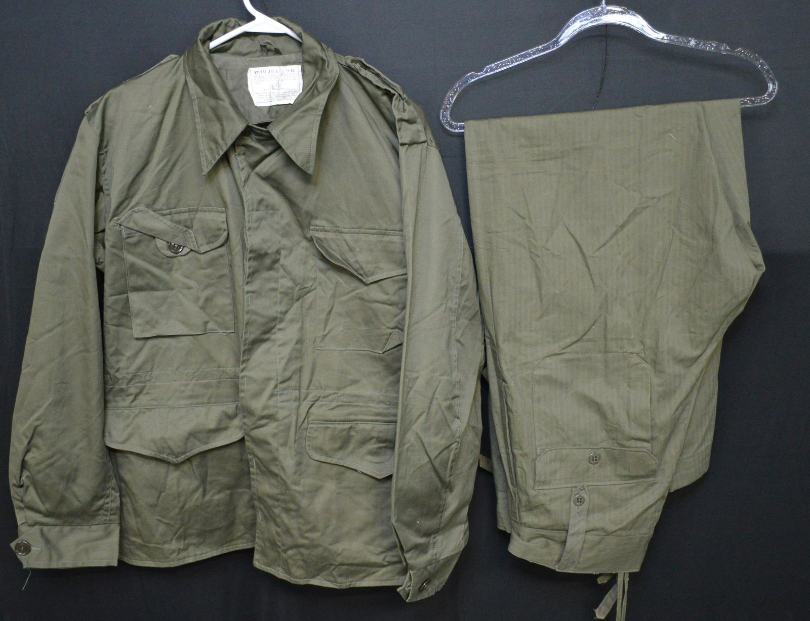 U.S. Military M43 Field Jacket and Pants (1 of 8)