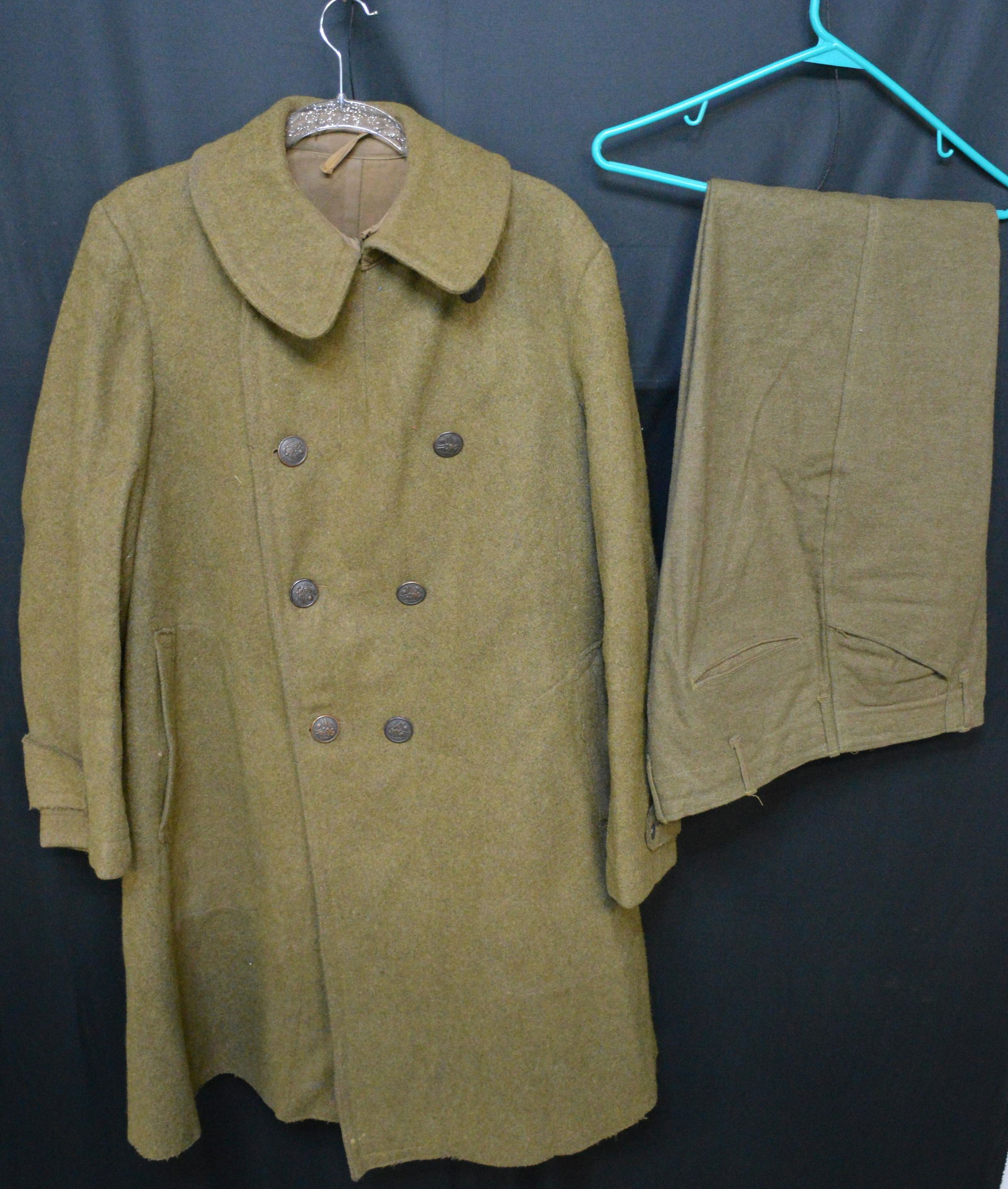 WW1 Wool U.S. Trench Coat and Pants (1 of 11)